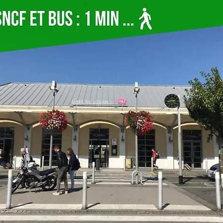 Loc Trotteur Le Pivoine Grand Confort, Gare Sncf De Апартаменты *