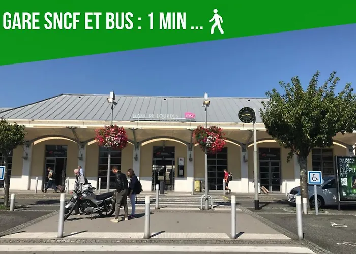 Loc Trotteur Le Pivoine Grand Confort, Gare Sncf De Appartement *